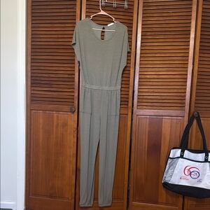 Olive Green Jumpsuit